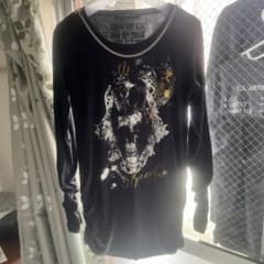 ၄*၃様 SEX POT PUNK 長袖Tシャツ ブラックのサムネイル