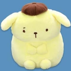 サンリオキャラクターズ しょんぼりっこBIGぬいぐるみ ポムポムプリンのサムネイル