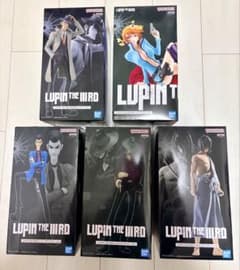 早い者勝ち☆ LUPIN THE IIIRD フィギュア コンプ 5点まとめ売り