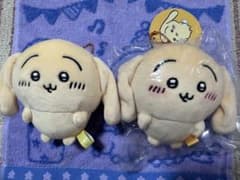 ちいかわ 垂れ耳なうさぎ ぬいぐるみ マスコット キーホルダー　2つセットのサムネイル