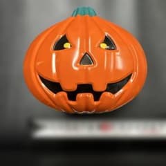 ア・ラ・カンパーニュ ハロウィン パンプキン缶　空缶のサムネイル