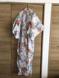 浴衣〜ほぼ未使用〜 花柄のサムネイル