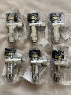 LPガス用 10Aブッシュインパクトガス栓 6個セット フレキ管接続用のサムネイル