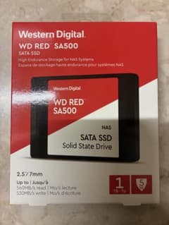 (新品)Western Digital WD RED SA500 1TB SSDのサムネイル