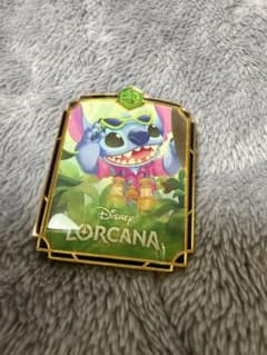 ディズニー ロルカナ スティッチ ピンバッジ リーグプロモ 限定 非売品 - 3
