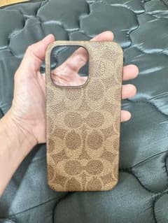 COACH iPhoneケース シグネチャー柄 iphone 14promaxのサムネイル