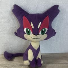 초로 고양이 봉제 인형