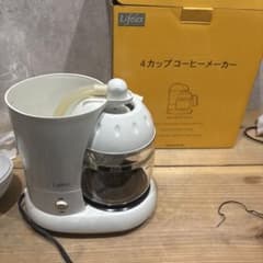 コーナン 4カップコーヒーメーカー KON22-4476C 動作品