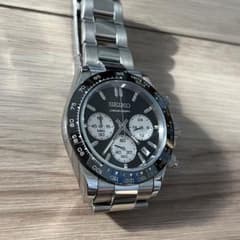 MOD クロノグラフ　レアダイヤル S design Seiko Mod クロノグラフ ブラックダイヤル - メルカリ
