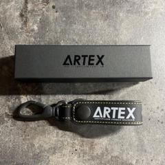 アーテックス ブラックレザー キーホルダー DRT アーテックス ブラックレザー キーホルダー DRT アーテックス