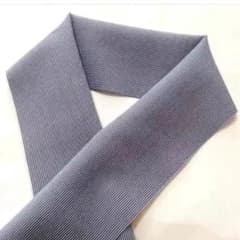 新品半襟　縞　紺色のサムネイル