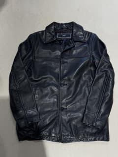 ジャケット・アウター Vintage OLDGAP Leather Car Coat XS 90-00's OLD GAP Leather Car Coat M / オールドギャップ レザー