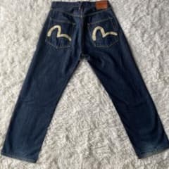 EVISU No2 2001 日本製 白カモメ 32×35 赤耳 カモフラ - メルカリ
