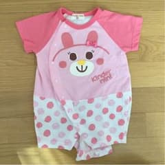 ロンパース70(うさぎ半袖)のサムネイル