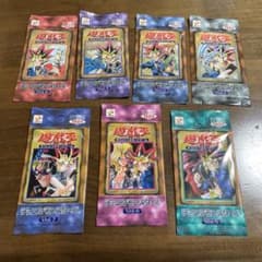遊戯王 初期 パックVol1〜vol7 未開封 - メルカリ