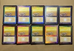MTG foil メルカディアン・マスクス 基本土地 平地333 英語10枚 - メルカリ