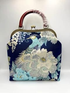 ハンドメイド 大きながま口バッグ #559 - メルカリ