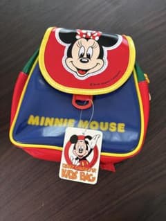Rare!! Disney Minnie Mouse Mini Backpack Minnie Bag for Children