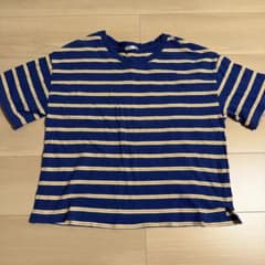 COLZA ボーダーTシャツ 半袖 ブルーのサムネイル