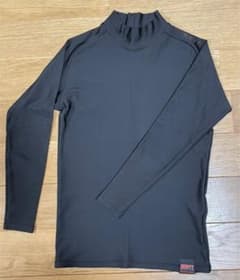ZETT アンダーシャツ 黒　長袖 140のサムネイル