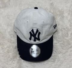 NEW ERA ニューヨークヤンキース キャップ ホワイト×ネイビーのサムネイル