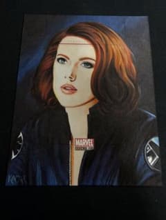 upper deck Marvel スケッチカード ブラック・ウィドウのサムネイル