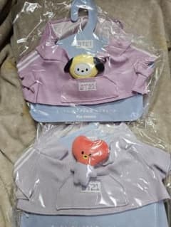 BT21 탄탄 봉제인형용 코스튬 2점 세트·BTS·반탄