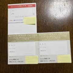 商船三井　クルーズ優待券2枚　さんふらわあクーポン券のサムネイル