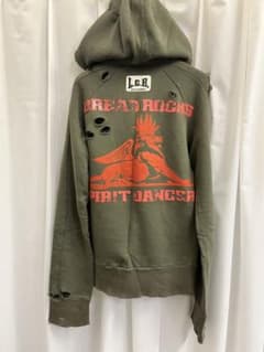 LGB DREAD ROCKS パーカー オリーブグリーンのサムネイル
