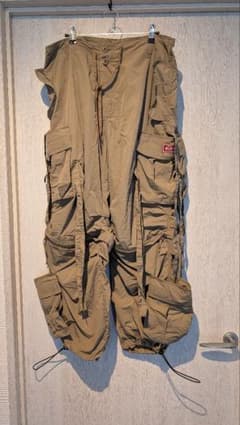 MSSD ベージュ カーゴパンツ MSSD ベージュ カーゴパンツ - メルカリ