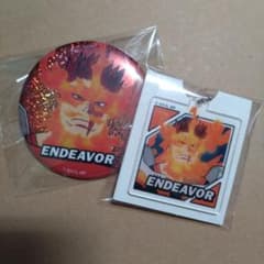 エンデヴァー 缶バッジ アクリルキーホルダー セットのサムネイル