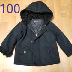 COMME CA ISM キッズ ファーコート 100センチのサムネイル