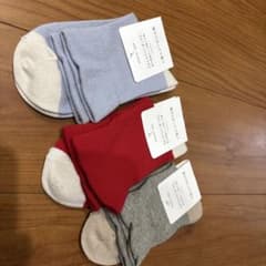 ショートソックス 3色セット 23-25cmのサムネイル