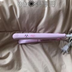 ミニヘアアイロン☆ピンク  otoha❁⃘（プロフ必須）様専用❕のサムネイル