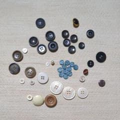 ボタンセット 約40個 多様なデザイン - メルカリ
