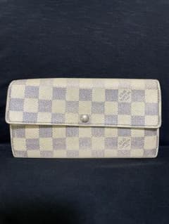 LOUIS VUITTON ダミエアズール 長財布 CA2018 スペイン製 - メルカリ