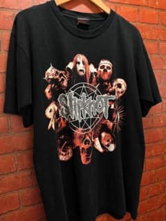 ①SLIPKNOT 公式 ツアー Tシャツ 2002年 サイズL 状態良好のサムネイル