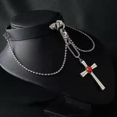 Rosario + Vampire Choker - Akashiya Moka Vampire Cosplay Necklace