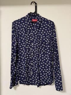 【18SS】Supreme - Flowers L/S Rayon Shirtのサムネイル