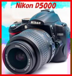 ニコン Nikon D5000⭐️スマホに転送OK⭐️自撮りラクラク⭐️即日発送