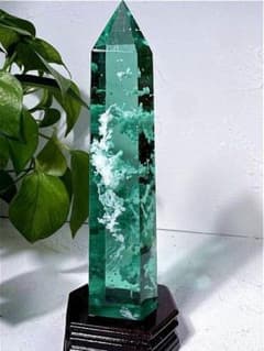 超綺麗★雪花オブシディアン六角柱YT10Z2/170Z11C 超綺麗☆雪花オブシディアン六角柱YT10Z2/170Z11C - メルカリ