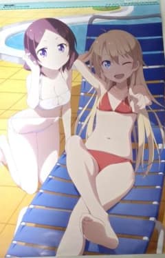 NEW GAME! 료풍 아오바 양면 핀업 포스터 메가미 매거진보다