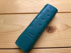 iQOS イルマワンケース　本革　ブルー×桜のサムネイル