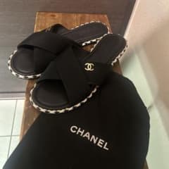 CHANEL サンダル 41 シャネル ブラックのサムネイル