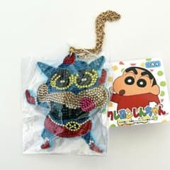 Crayon Shin-chan Jewelry Mascot Rhinestone Action Kamen