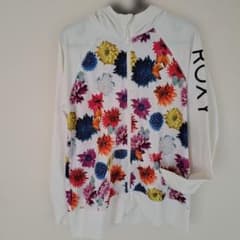 ROXY 蜷川実花 コラボ ラッシュガードパーカー　ロキシー Lサイズのサムネイル