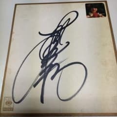 松田聖子さん 直筆サイン 写真付き 松田聖子直筆サイン - メルカリ