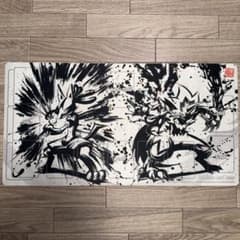 ラバープレイマット 列伝墨絵 ルカリオ＆ゼラオラ - メルカリ