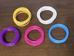 プラスチック　アミューズメント　輪　リング　輪っか　50個 - 3