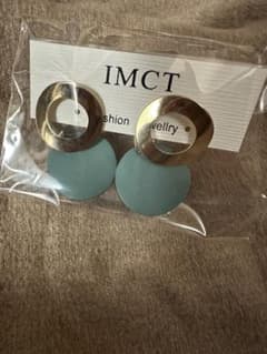 IMCT フープピアス 青のサムネイル
